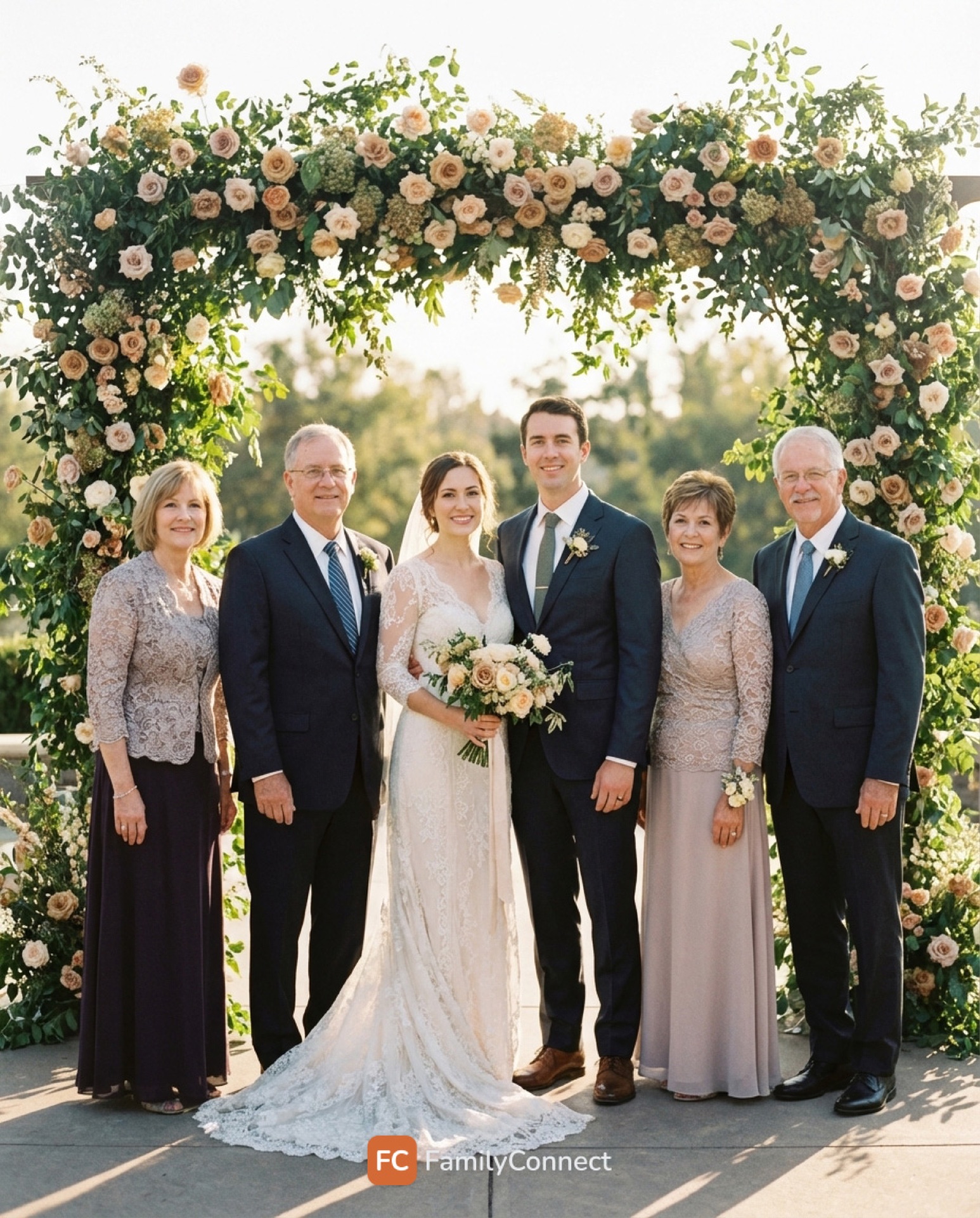 FamilyConnect — AI-generated family portrait 7