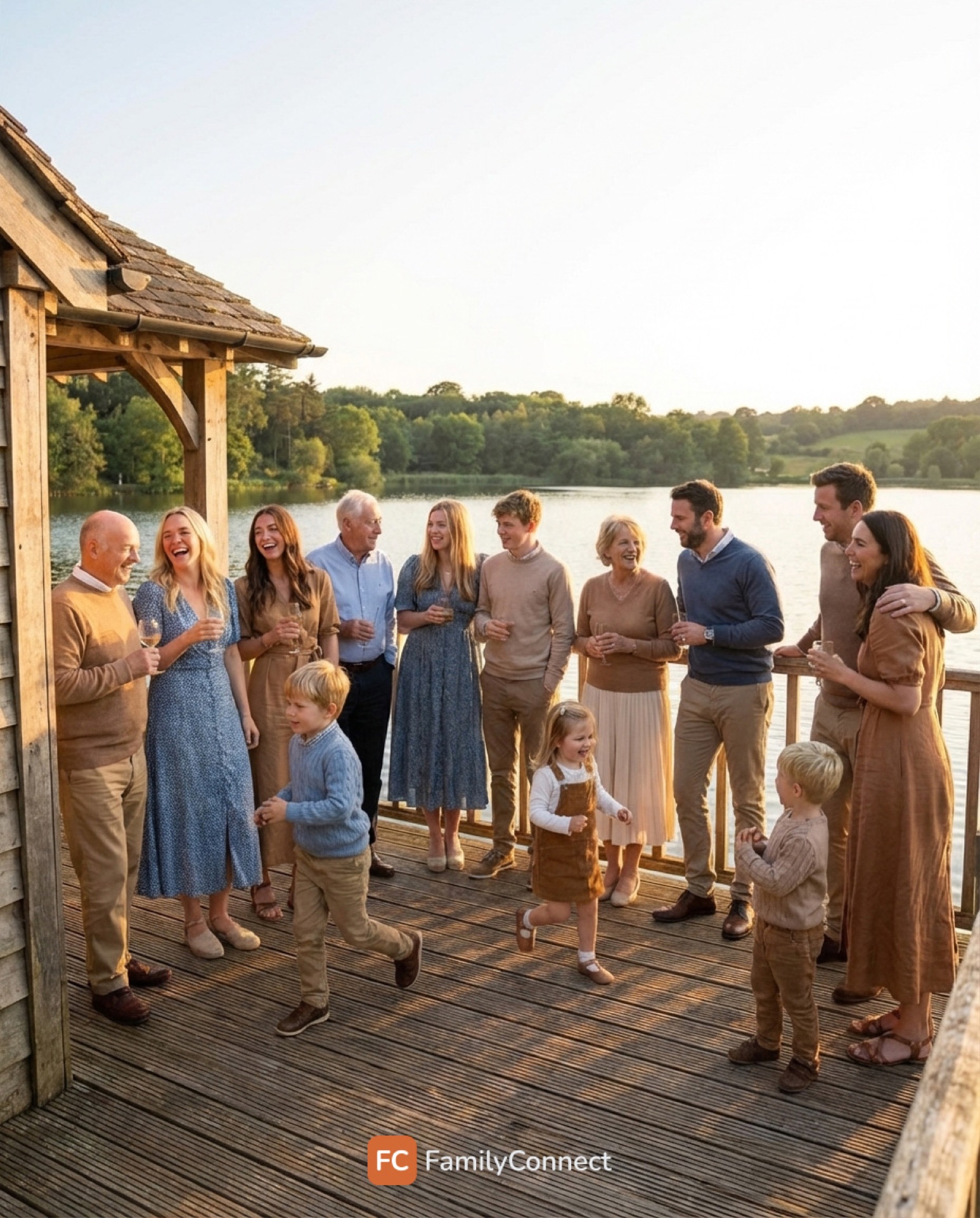 FamilyConnect — AI-generated family portrait 13