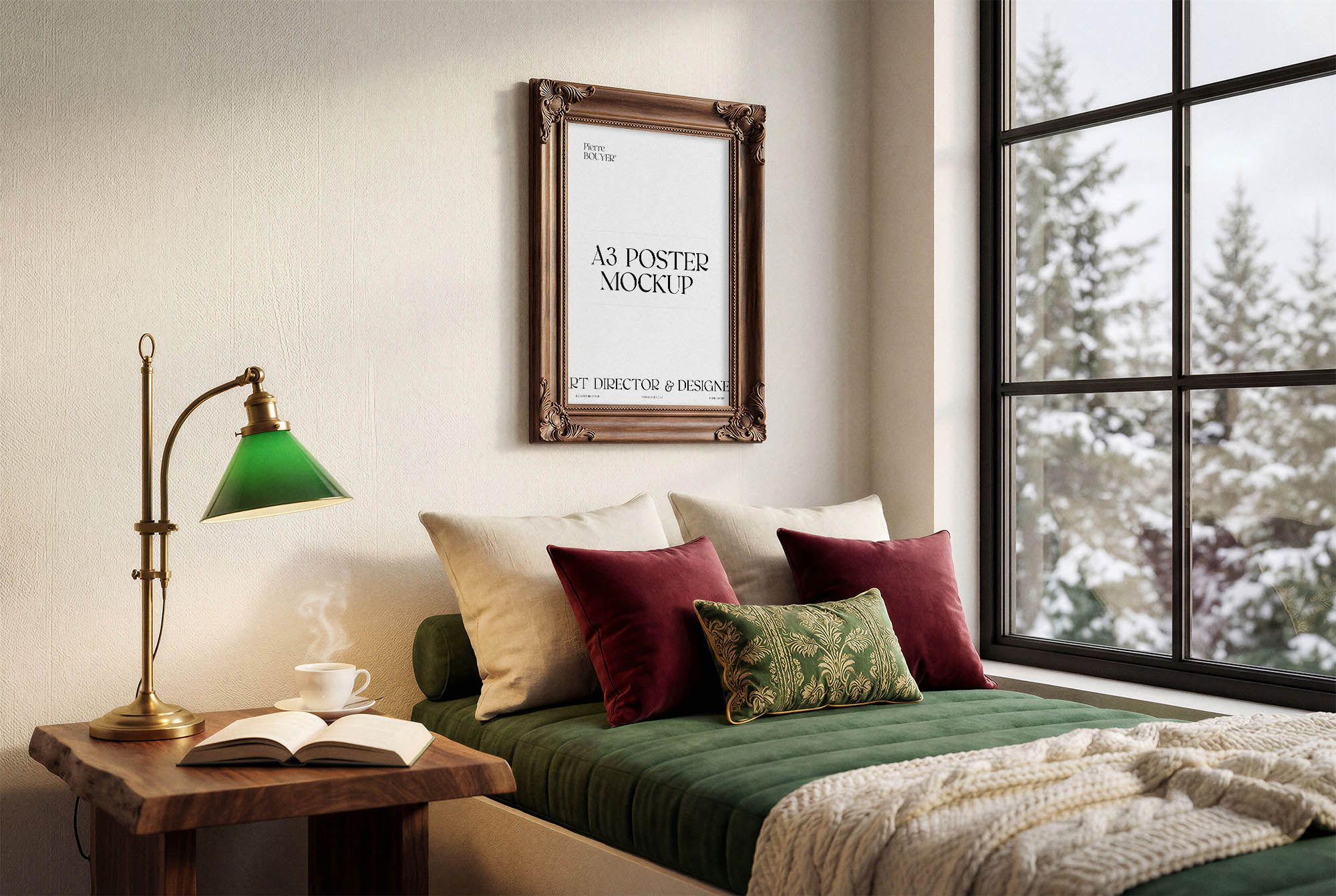 Luxury frame mockup 8