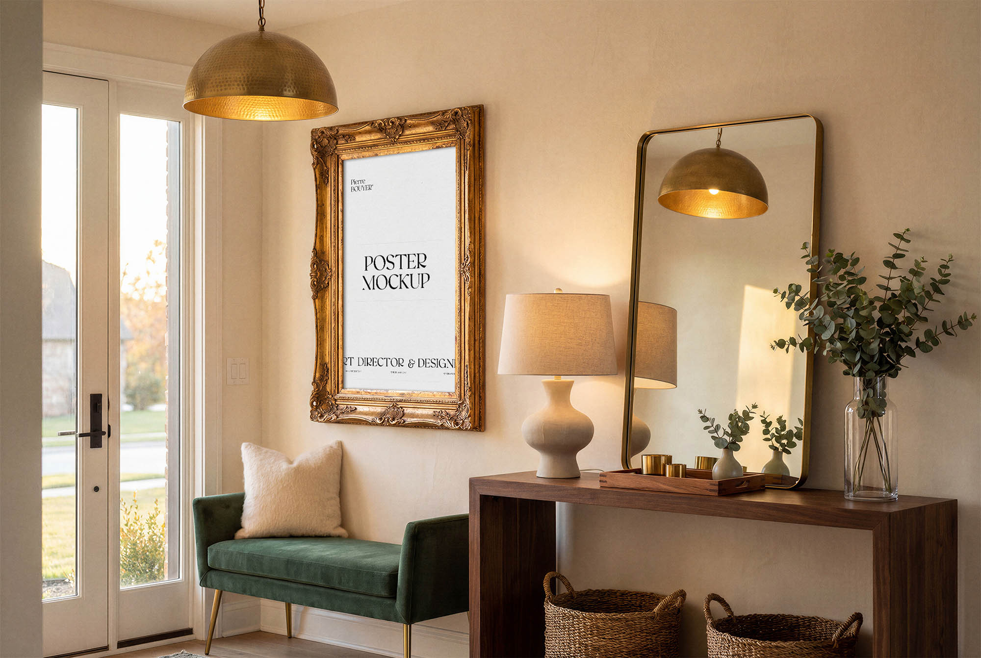 Luxury frame mockup 1