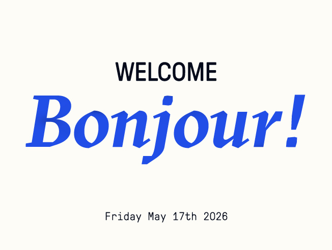 Âme Bohème — font pairing