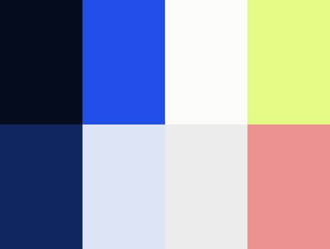 Âme Bohème — color palette